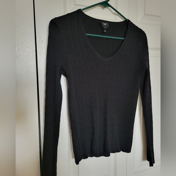 Talbots Black Sweater - Picture 2 of 4